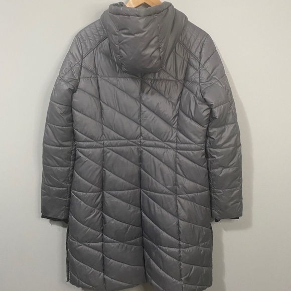 Marc New York Gray Women's Light Parka Jacket Long Size Medium - Picture 3 of 16